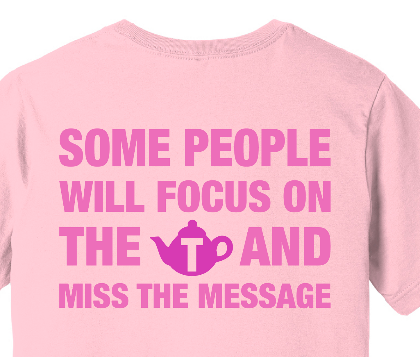 Pink Quit On Quitting Shirt