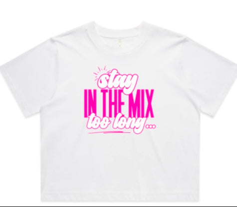 Don’t lose your flavor Crop Top