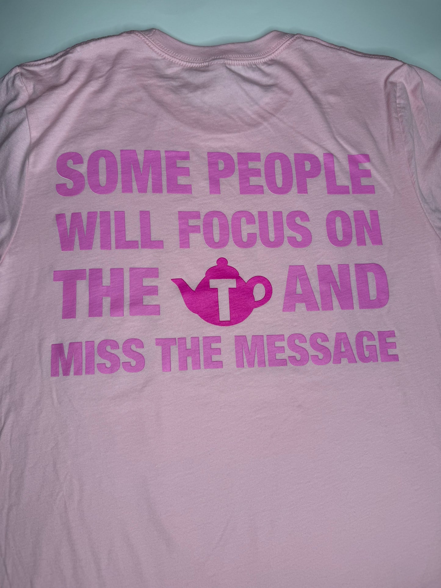Pink Quit On Quitting Shirt