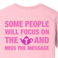 Pink Quit On Quitting Shirt